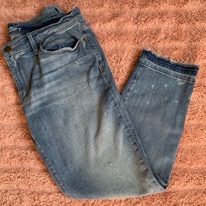 NWOT LOFT Modern Skinny Crop
